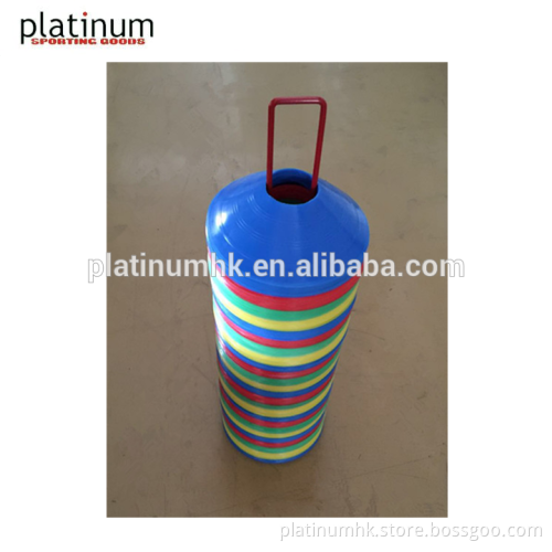2" Soccer training cone disc ,Flat disc cone agility marker ,Marker disc